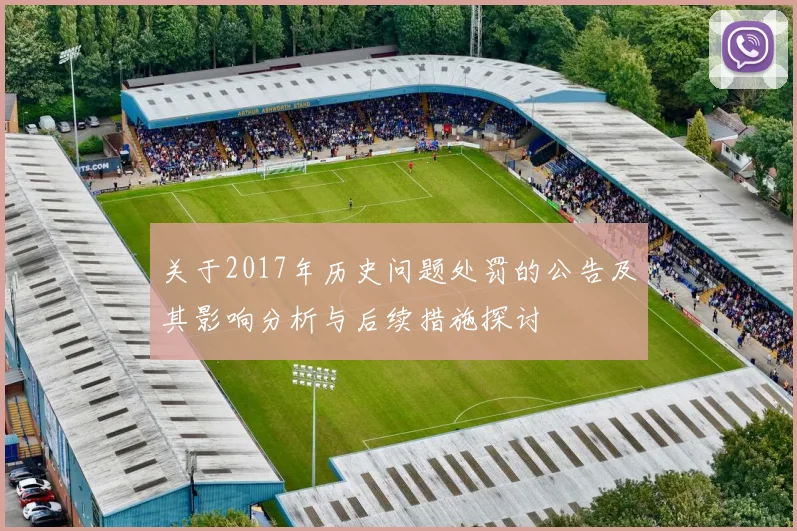 关于2017年历史问题处罚的公告及其影响分析与后续措施探讨